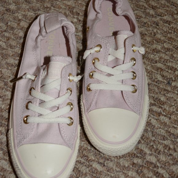 Converse Girls Pink Sneakers - Picture 4 of 4